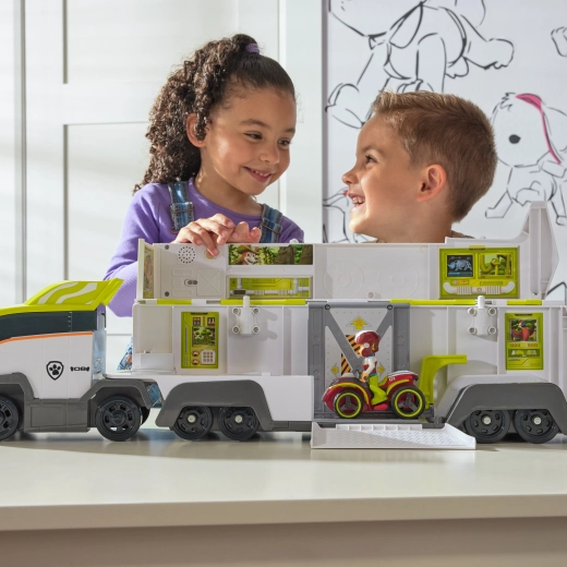 Transforms into a mobile base