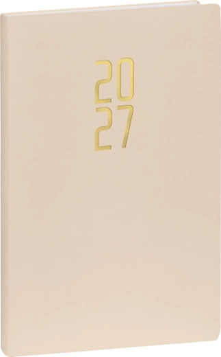 Notique wekelijkse agenda Ponza 2027 beige 15 × 21 cm