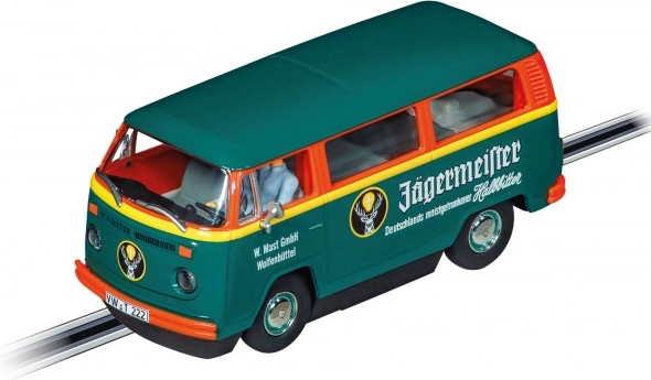 Slot car for Carrera Digital 132 – VW Bus T2b Jägermeister 1:32