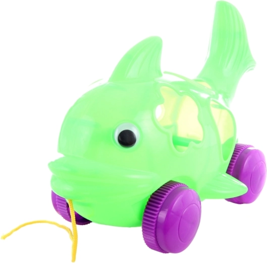 Jouet à tirer à roue libre