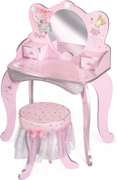 Wooden Vanity Table with Chair Magic Maria