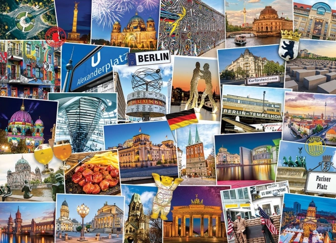 EUROGRAPHICS Puzzle Globetrotter Berlin 1000 Pieces