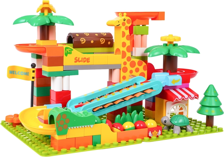 Veilige, grote onderdelen voor kleine bouwers