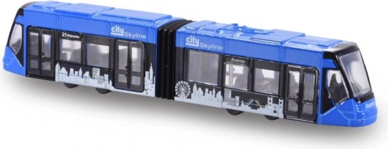 Straßenbahn Siemens Avenio Metall Blau