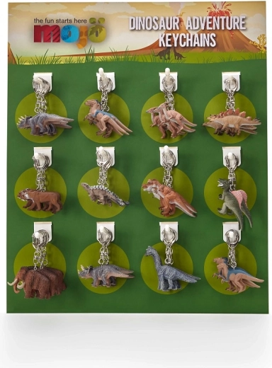 Mojo keychain Dinosaurs 72 pcs