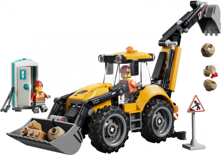 Functional excavator for realistic play