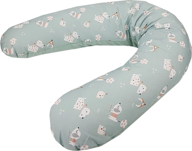 Ergonomic U-shaped support for pregnancy and nursing