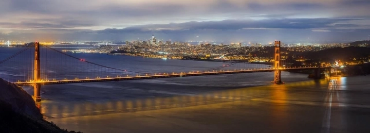 Puzzle panoramique Pont du Golden Gate, San Francisco – 1000 pièces