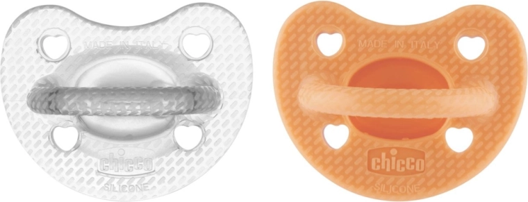 Tétine Chicco Physio Luxe vert/gris 6–16 mois, 2 pcs
