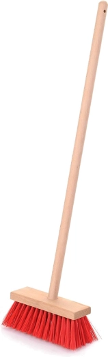 Durable red bristles