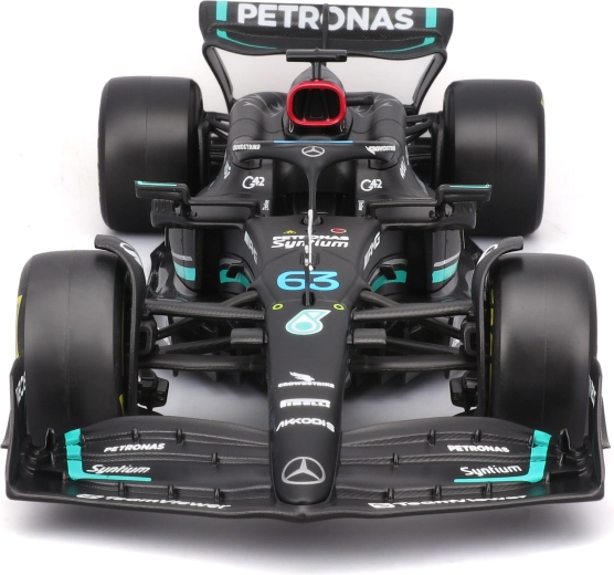 Getrouwe details van carrosserie en livery