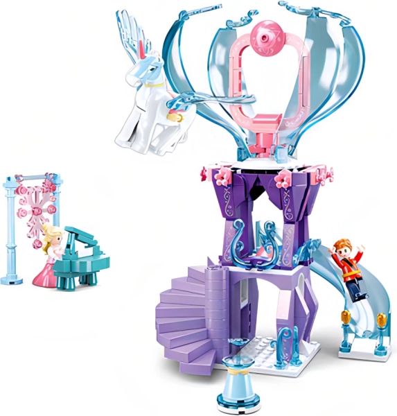 Sluban Winter Fairies - Magical Tower