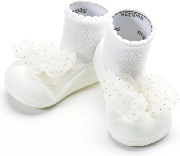 Attipas Royal white booties, size L (21.5)