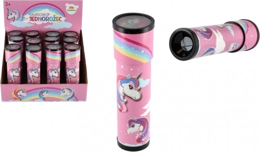 Kaleidoscoop Eenhoorn – plastic kijker voor kinderen 16,5 cm