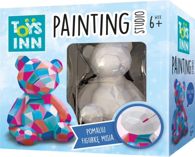 Bear figurine to paint