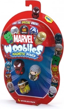 Wooblies magnetische Figuren 4 Stk – Sammelset MARVEL