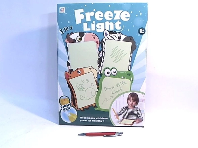 Drawing Board for Light Drawing and Dry-Erase Markers