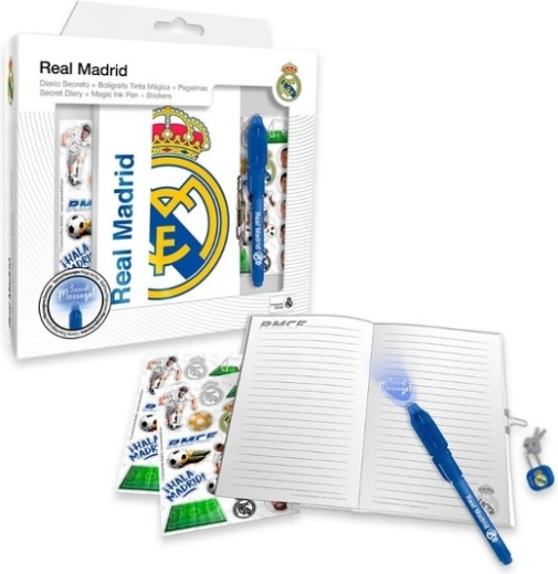 Dagboek met magische pen Real Madrid
