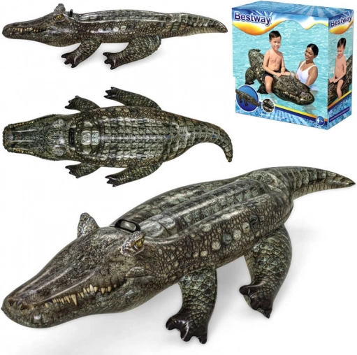 Bestway inflatable crocodile 193 × 94 cm