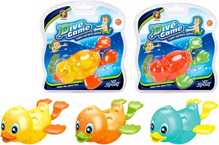 Canard plongeur Sparkys avec lumière (3 modèles)