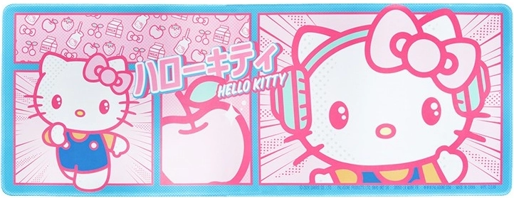 Tapis de jeu Hello Kitty pour souris 30 × 80 cm