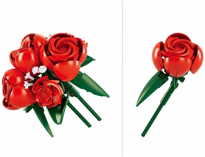 Realistic roses that never wilt