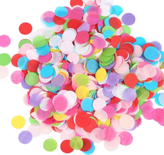Confettis à projection en tube 20 cm (2 pcs) MY PARTY