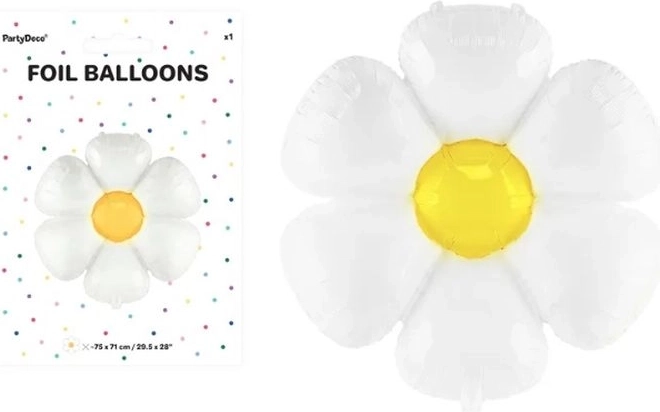 Folienballon Gänseblümchen – Farbmix 97 × 103 cm