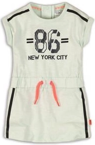 Dirkje kids' dress Joyful Let's Rock mint