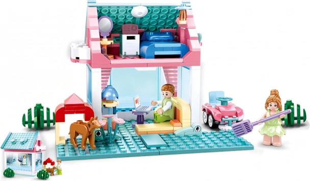 Sluban Girls Dream la maison du voisin – jeu de construction pour enfants