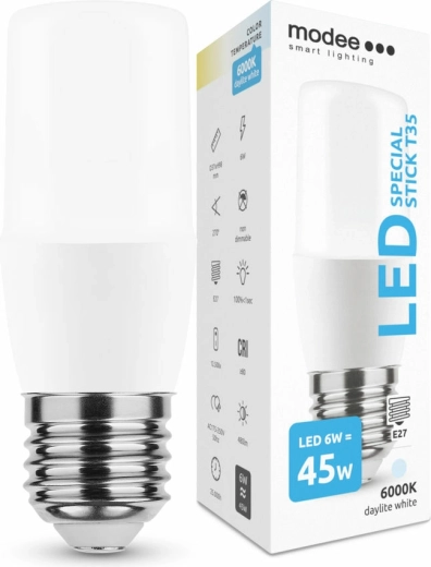 Ampoule LED Modee Smart Lighting T35 E27 6 W blanc froid