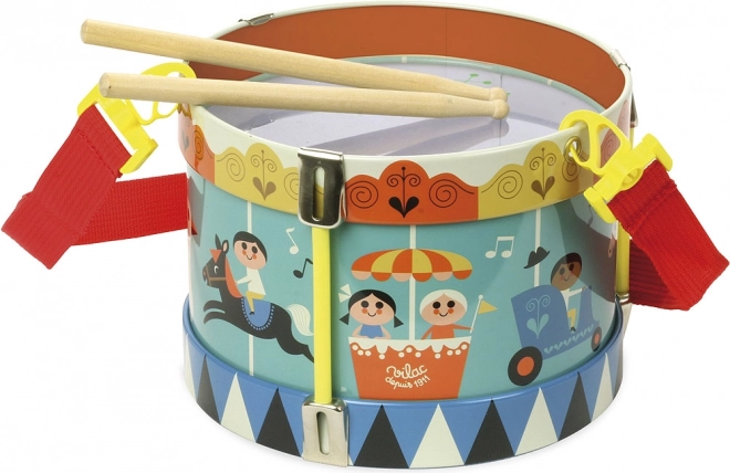 Tambour métallique pour enfants