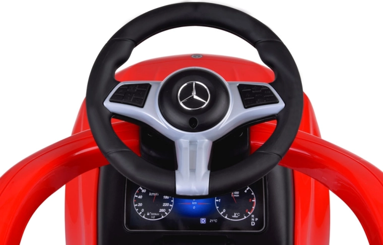 Amusement comme en voiture : sons et volant