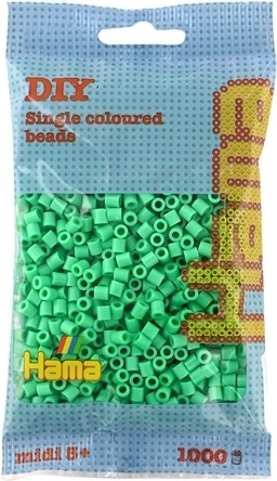Hama Midi Iron-on Beads, Mint, 1000 pcs