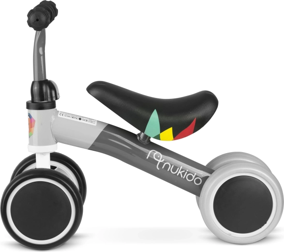 Selle souple confortable et poignées en caoutchouc