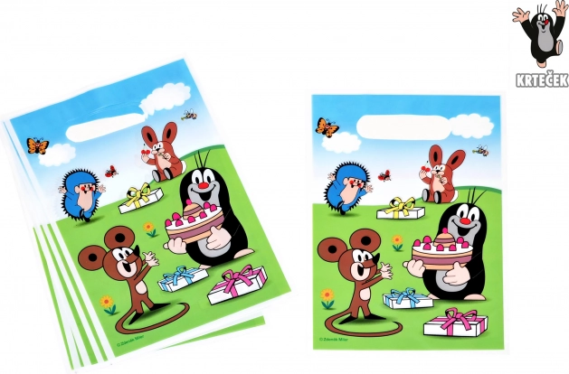 Party Bag with Little Mole and Friends 23x16 cm
