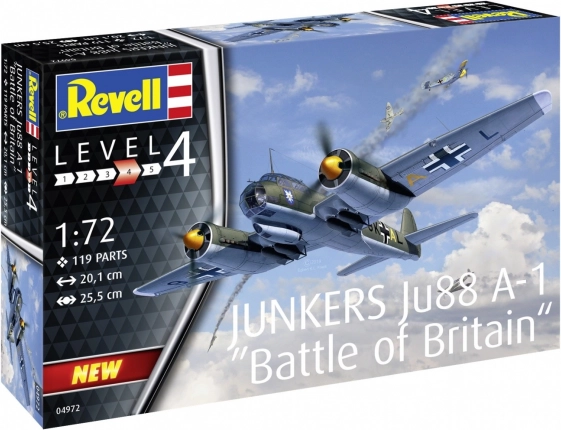 Vliegtuigmodel Junkers Ju88 A-1 Slag om Engeland