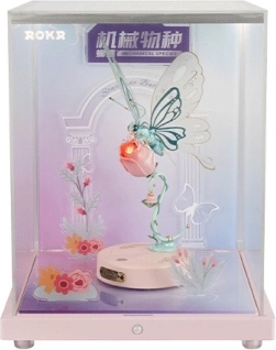 Vitrine avec Papillon Rose - RoboTime