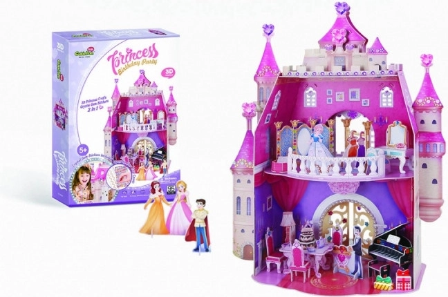 3D-puzzel Prinses haar Verjaardag
