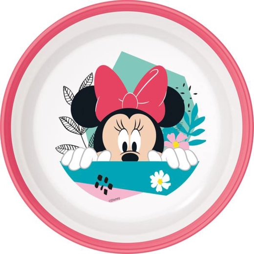Schüssel Minnie mit rutschfestem Boden, Kunststoff 14,7 × 4 cm