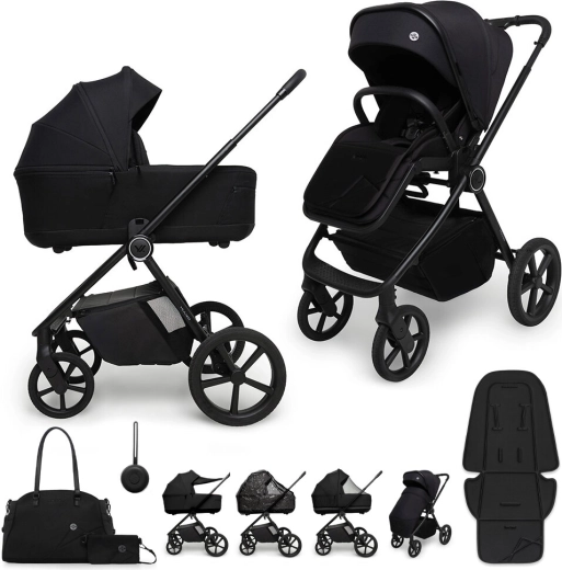 Poussette combinée Muuvo One 2 en 1 negro