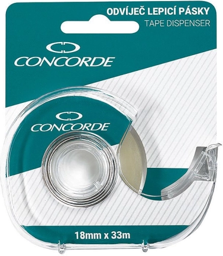 Dérouleur de ruban adhésif CONCORDE Praktik 18 mm x 33 m