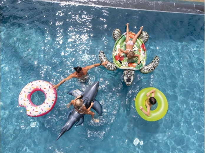 Comfortable surface for lounging and play