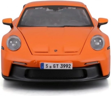 Voiture miniature en métal BBURAGO 1:24 PORSCHE 911 GT3 orange