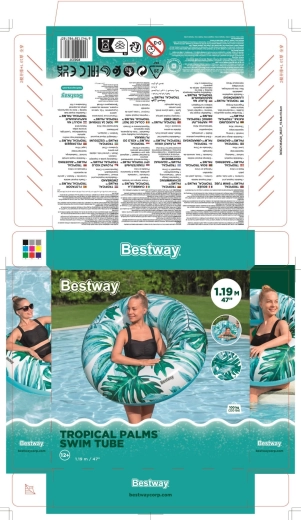 Large diameter for comfortable relaxation