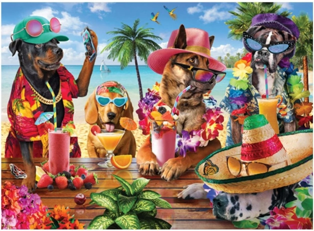 Puzzle Fête tropicale 1000 pièces ANATOLIAN