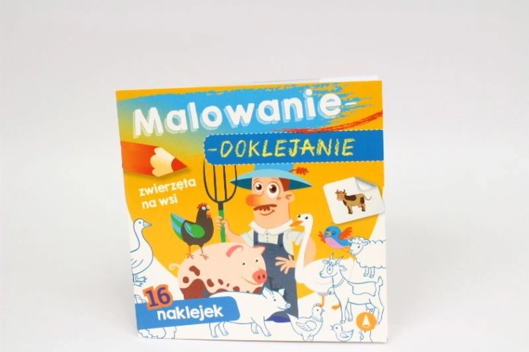 Coloring and Sticking – Farm Animals