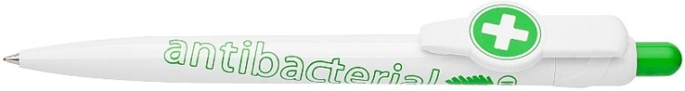 ICO antibacterial ballpoint pen with silver nanoparticles