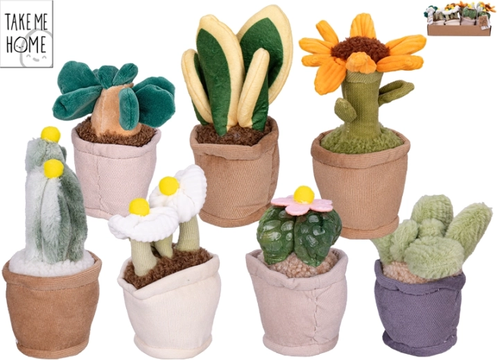 Take Me Home Plush Houseplants 12–17 cm, 7 types
