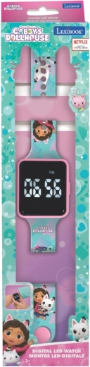 Montre numérique pour enfants avec alarme La Maison Magique de Gabby LEXIBOOK